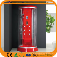 Red Round Luxury Complete Shower Cubicle (ADL-867)